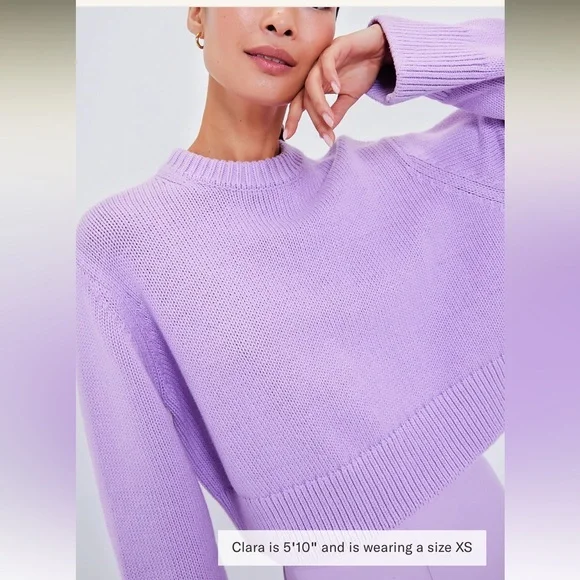Tuckernuck Lilac Crewneck Sweater - Picture 1 of 11